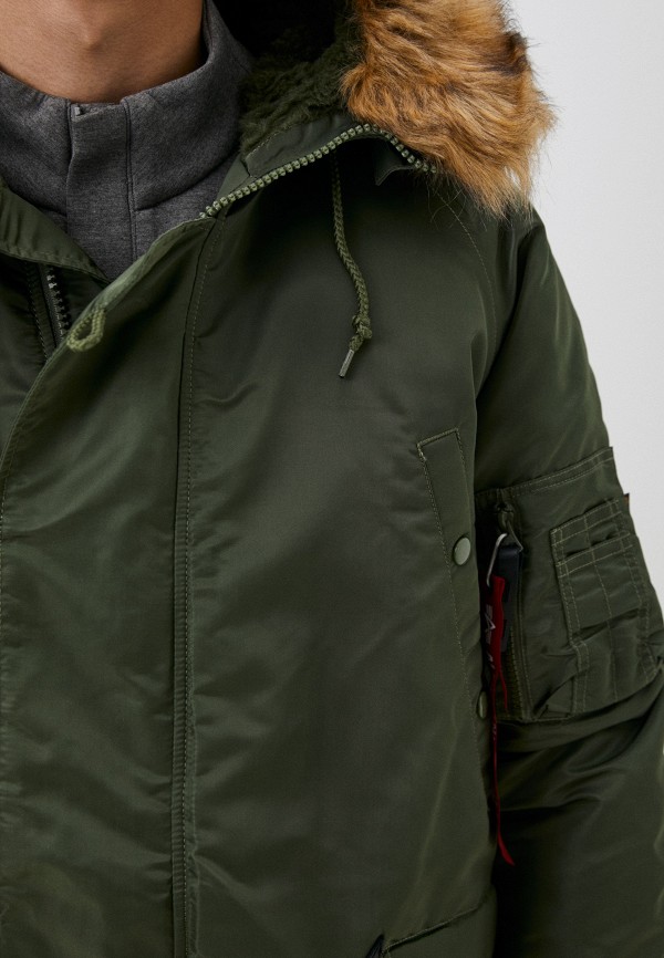 фото Парка и брелок alpha industries