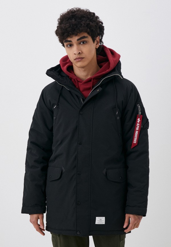 фото Парка и брелок alpha industries