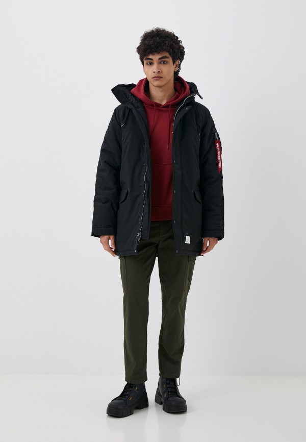фото Парка и брелок alpha industries