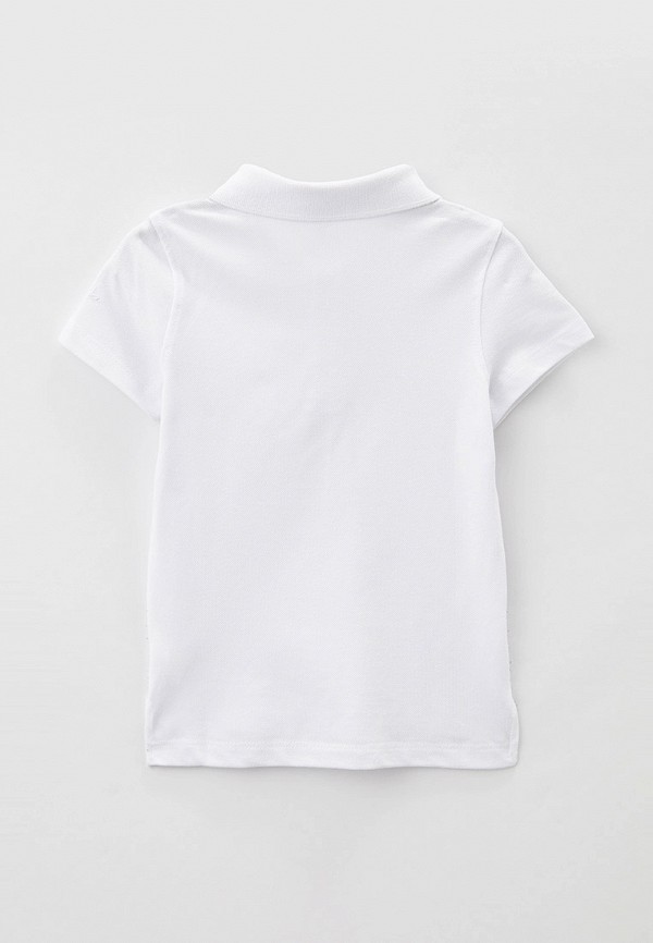 фото Поло button blue