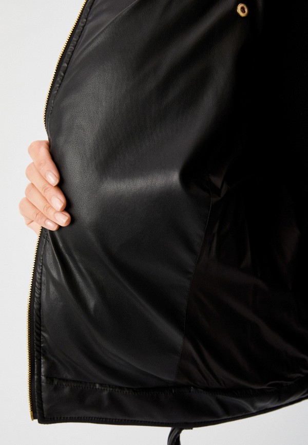 фото Куртка кожаная утепленная pinko