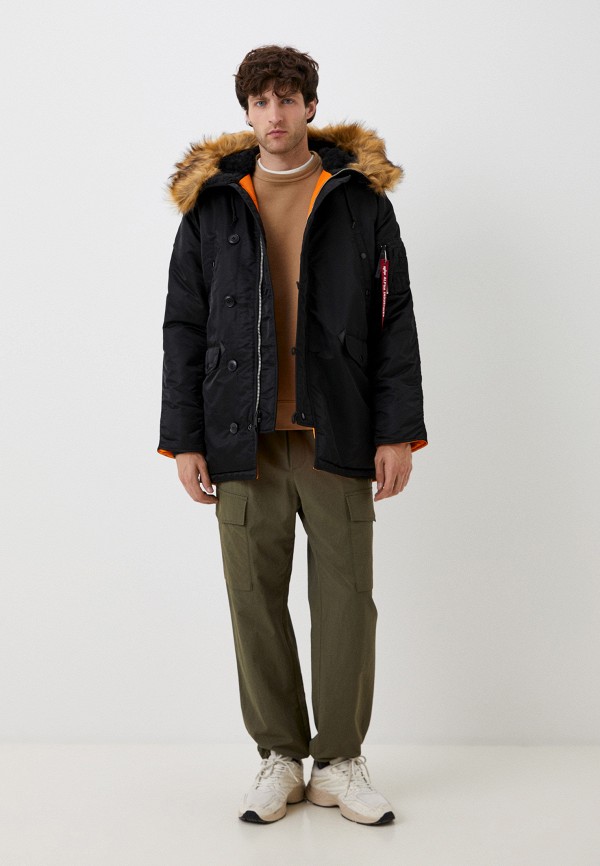 фото Парка и брелок alpha industries