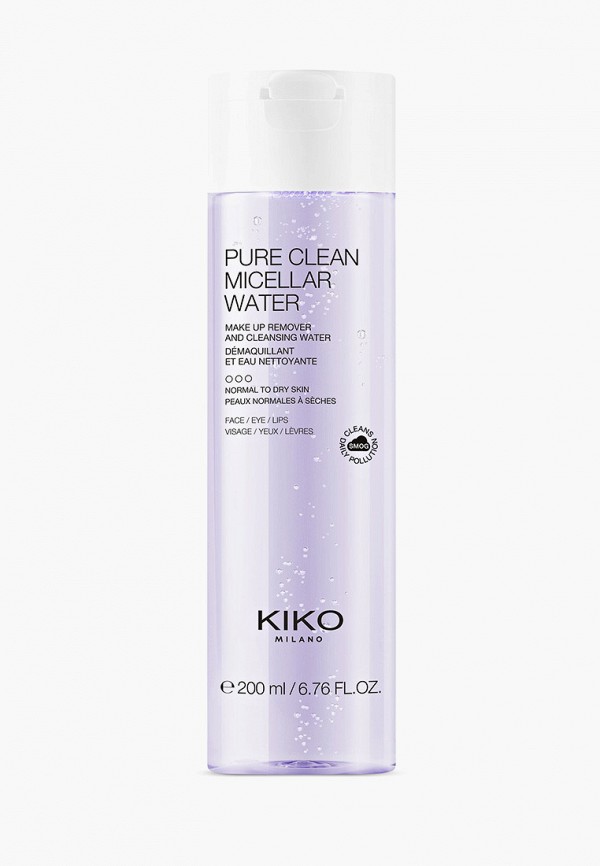 Мицеллярная вода Kiko Milano, Прозрачный, очищающая для нормальной и сухой кожи Pure clean micellar water normal to dry, 200 мл
Мицеллярная вода Kiko Milano, Прозрачный, очищающая для нормальной и сухой кожи Pure clean micellar water normal to dry, 200 мл