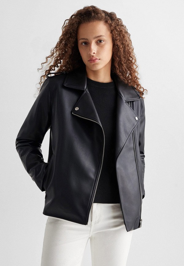 фото Куртка кожаная mango kids