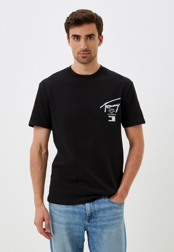 Футболка Tommy Jeans, Черный 
Футболка Tommy Jeans, Черный