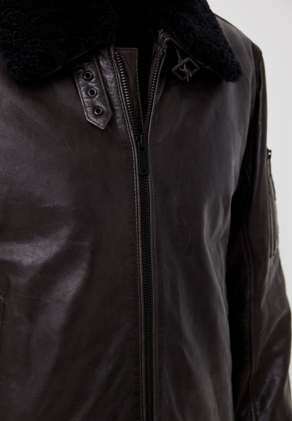 фото Куртка кожаная утепленная strellson