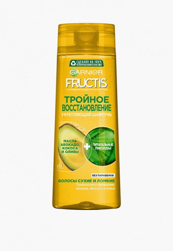 Шампунь Garnier, Прозрачный, Fructis, Тройное восстановление, укрепляющий, 400 мл
Шампунь Garnier, Прозрачный, Fructis, Тройное восстановление, укрепляющий, 400 мл