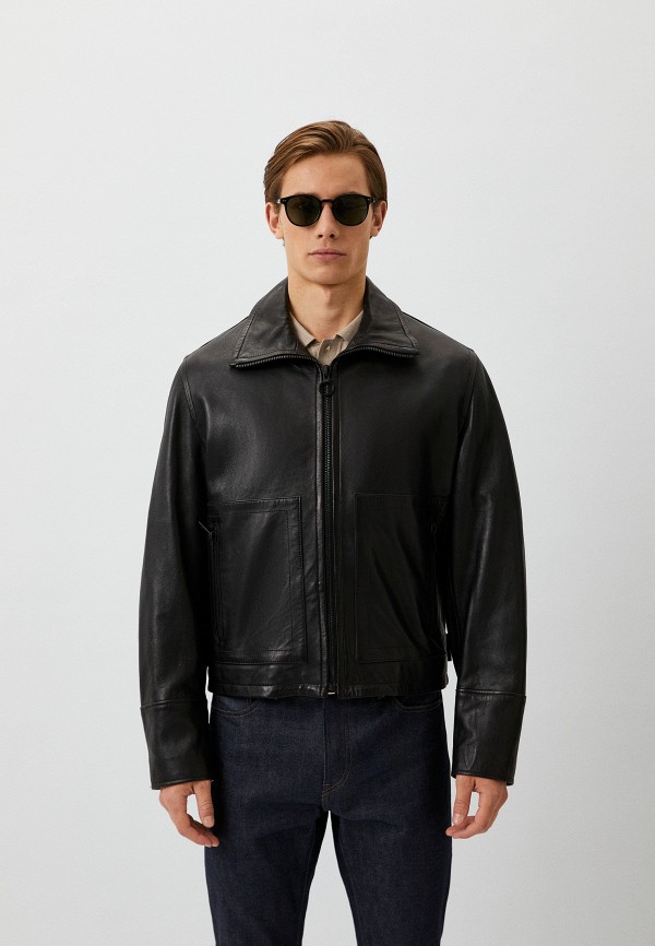фото Куртка кожаная trussardi