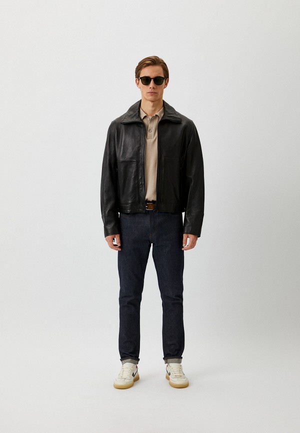 фото Куртка кожаная trussardi