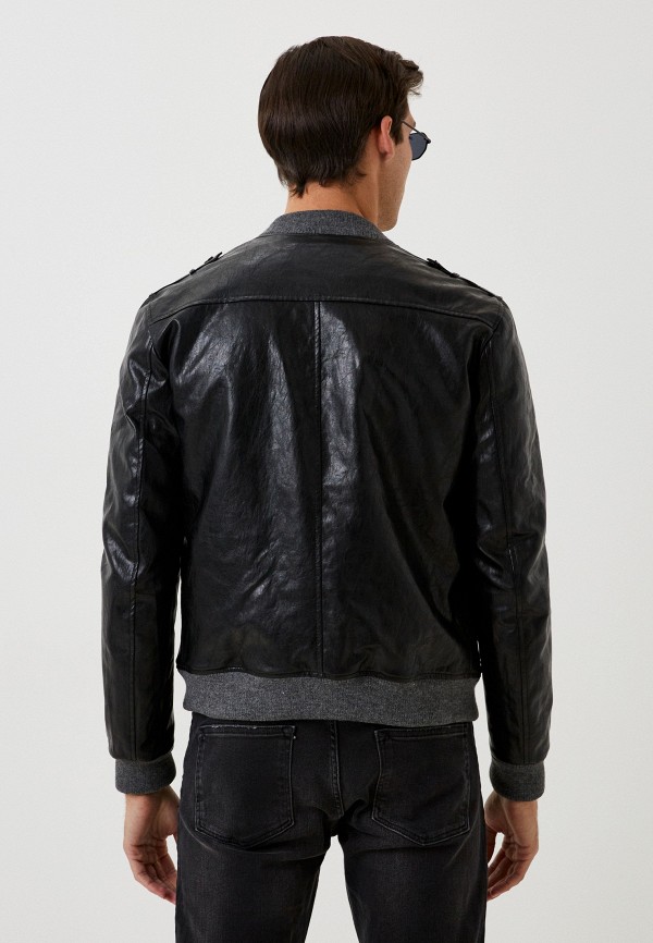 фото Куртка кожаная утепленная berna