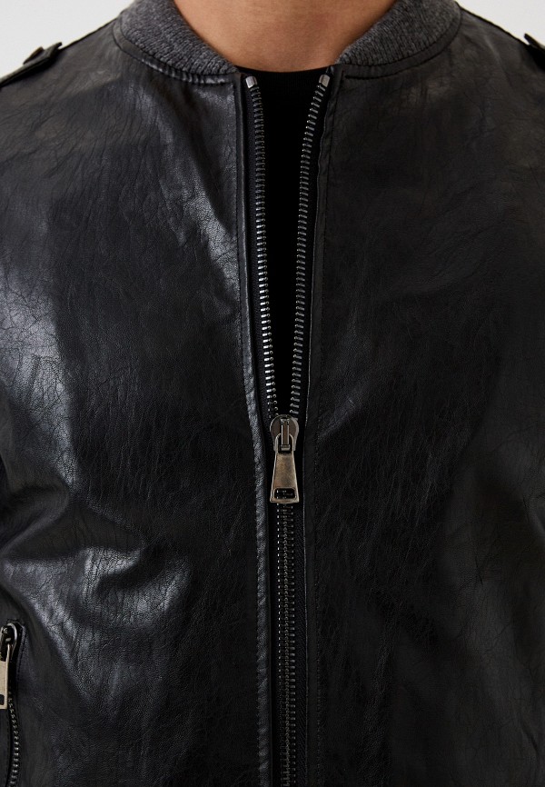 фото Куртка кожаная утепленная berna