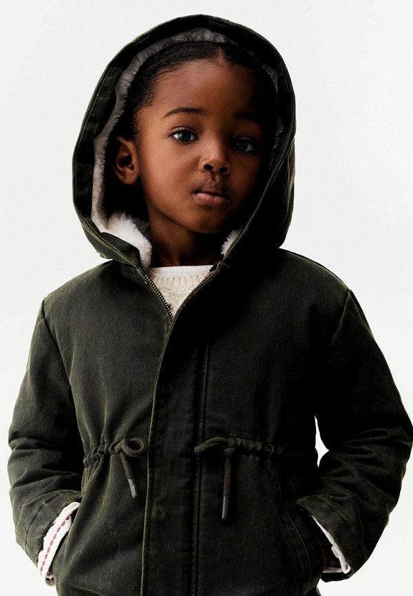 фото Куртка утепленная mango kids