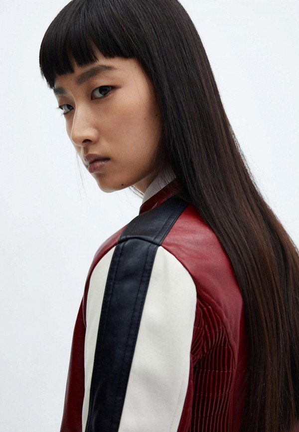 фото Куртка кожаная mango