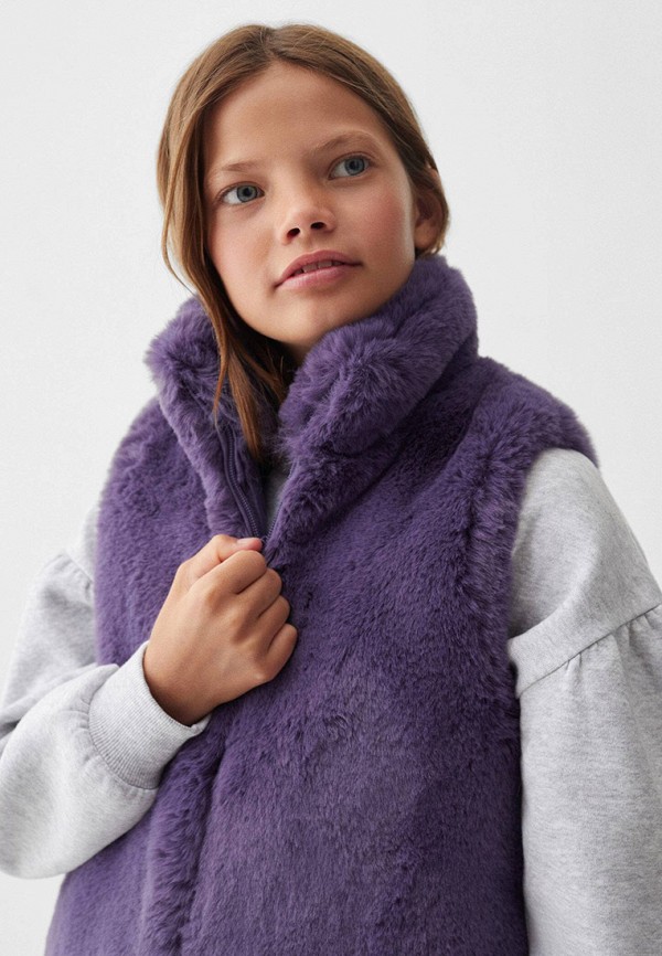 фото Жилет утепленный mango kids