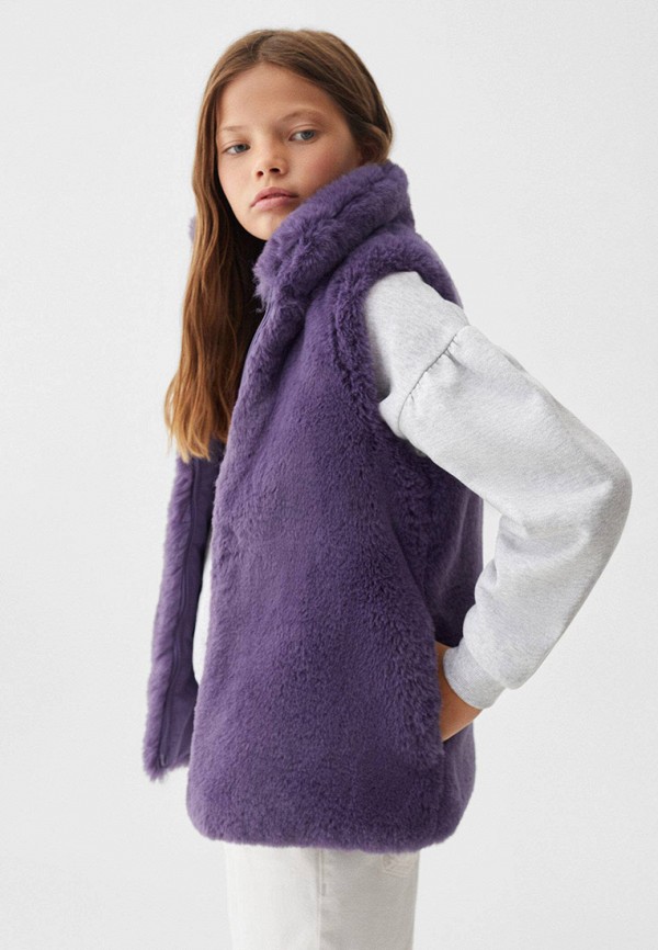 фото Жилет утепленный mango kids