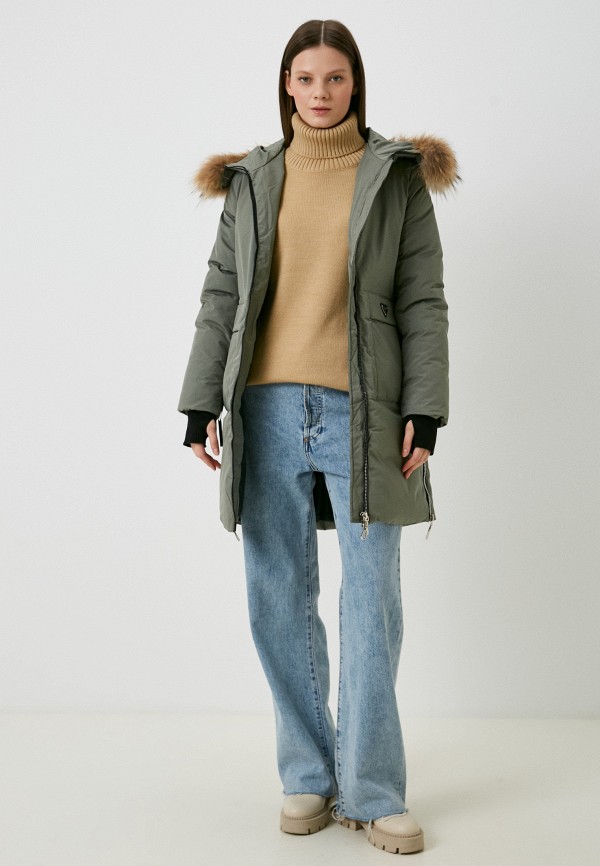 фото Куртка утепленная pink orange