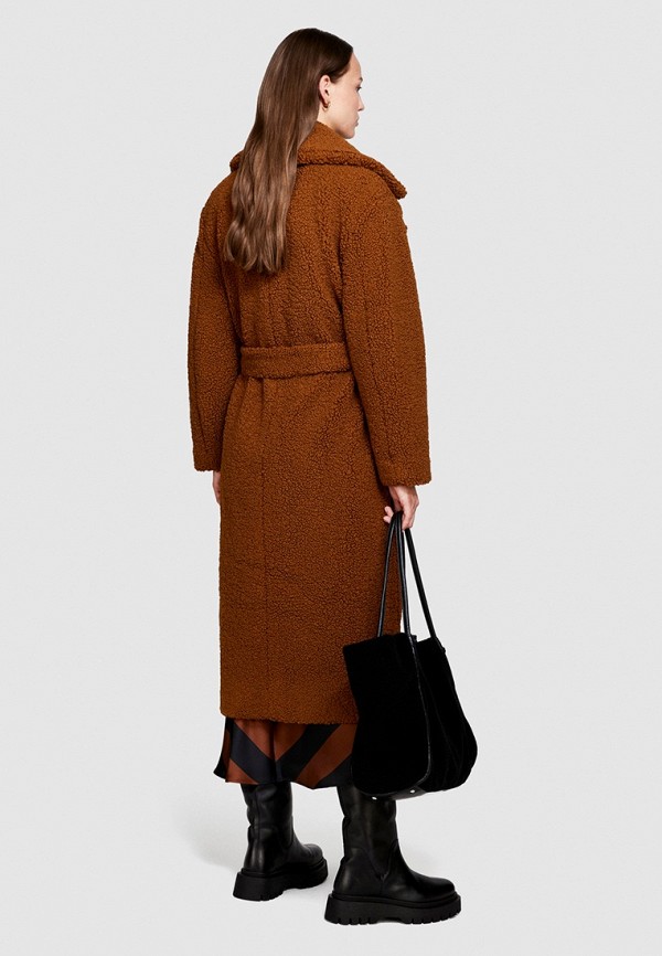 фото Пальто меховое sisley