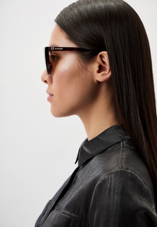 фото Очки солнцезащитные love moschino