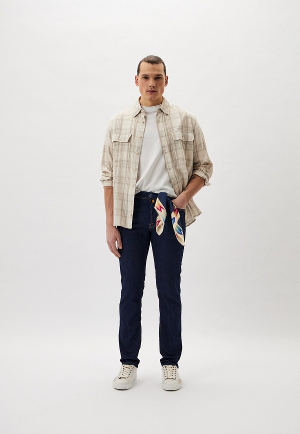 фото Джинсы и платок jacob cohen