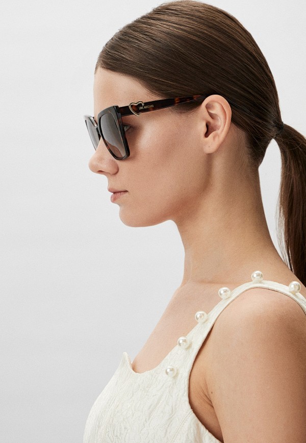 фото Очки солнцезащитные love moschino