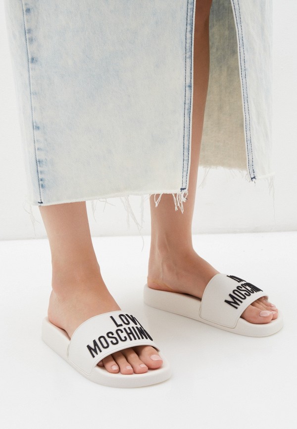 фото Сланцы love moschino