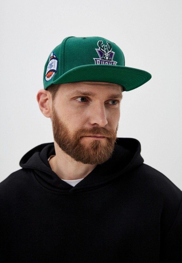 фото Бейсболка mitchell & ness