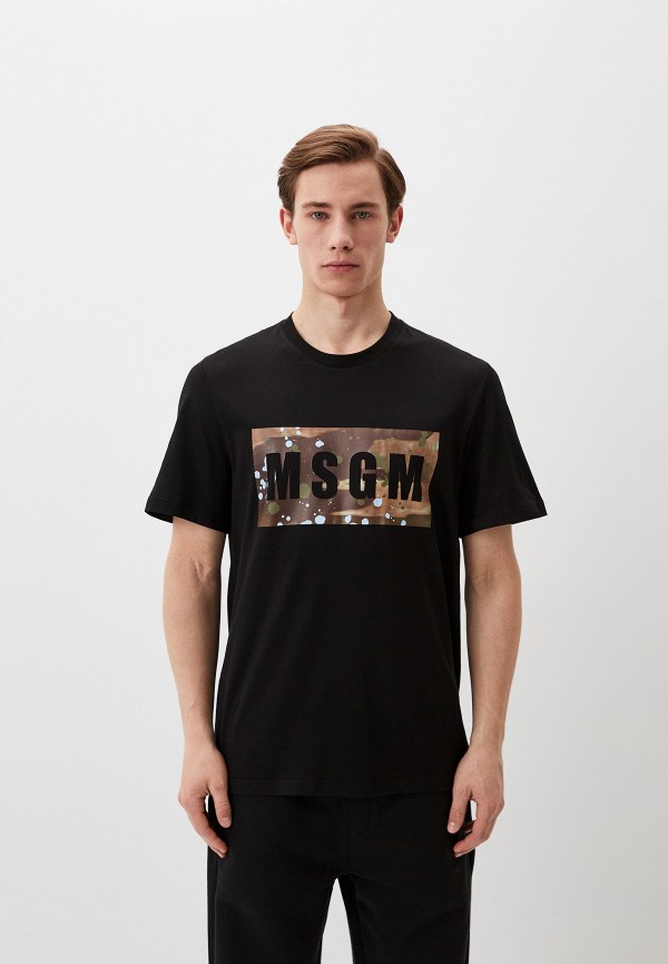 Футболка MSGM, Черный 
Футболка MSGM, Черный