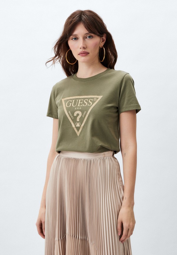 Футболка Guess, Хаки 
Футболка Guess, Хаки