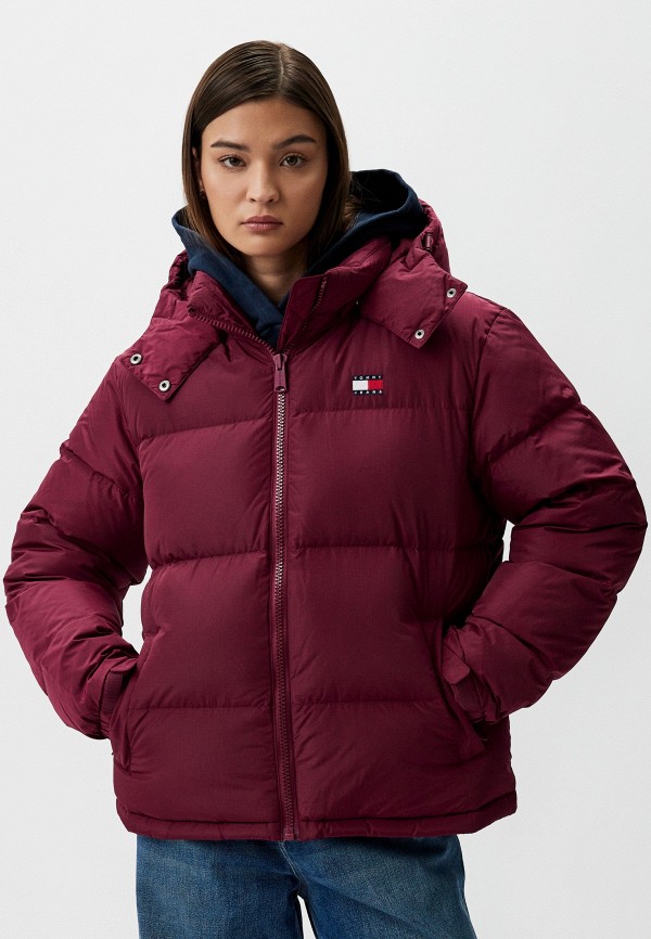 Куртка утепленная Tommy Jeans, Фуксия 
Куртка утепленная Tommy Jeans, Фуксия
