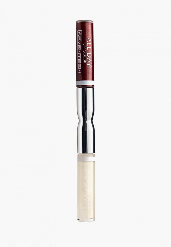 Помада Seventeen, Красный, c метал. Эффектом 51 ALL DAY LIP COLOR&TOP GLOSS красно-корич.
Помада Seventeen, Красный, c метал. Эффектом 51 ALL DAY LIP COLOR&TOP GLOSS красно-корич.