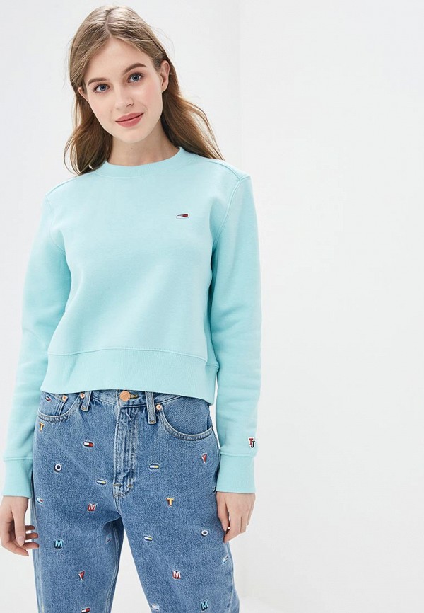 Свитшот Tommy Jeans, Бирюзовый
Свитшот Tommy Jeans, Бирюзовый
