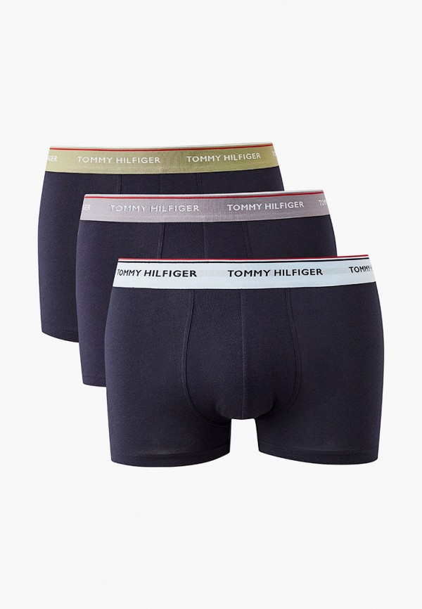 Трусы 3 шт. Tommy Hilfiger, Синий, WB Trunk 
Трусы 3 шт. Tommy Hilfiger, Синий, WB Trunk