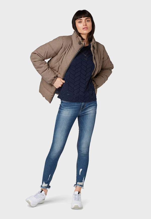 Футболка Tom Tailor Denim, Синий 
Футболка Tom Tailor Denim, Синий