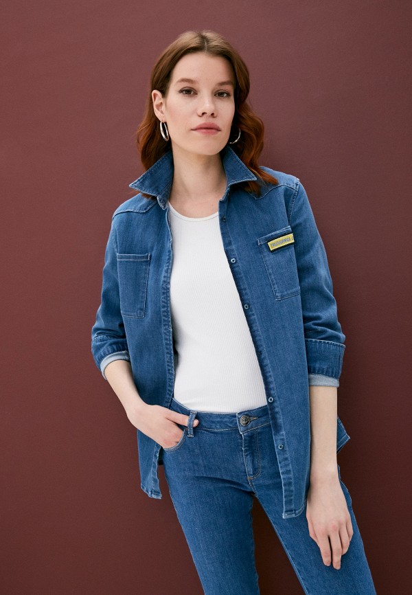 фото Рубашка джинсовая trussardi