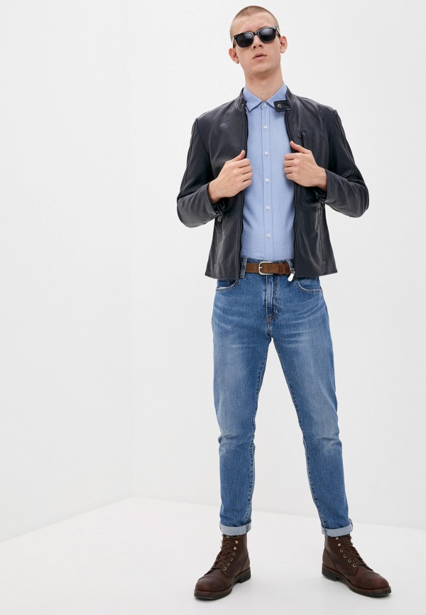 фото Куртка кожаная trussardi