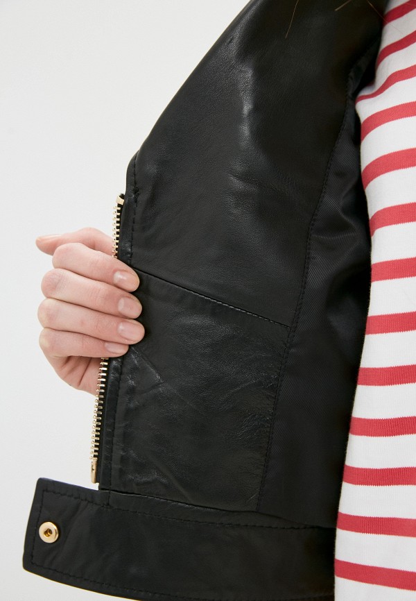 фото Куртка кожаная trussardi