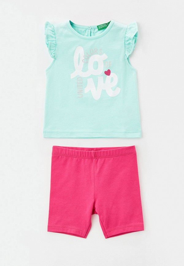 Костюм United Colors of Benetton, Бирюзовый;розовый, United Colors of Benetton UN012EGMHMT3
Костюм United Colors of Benetton, Бирюзовый;розовый, United Colors of Benetton UN012EGMHMT3