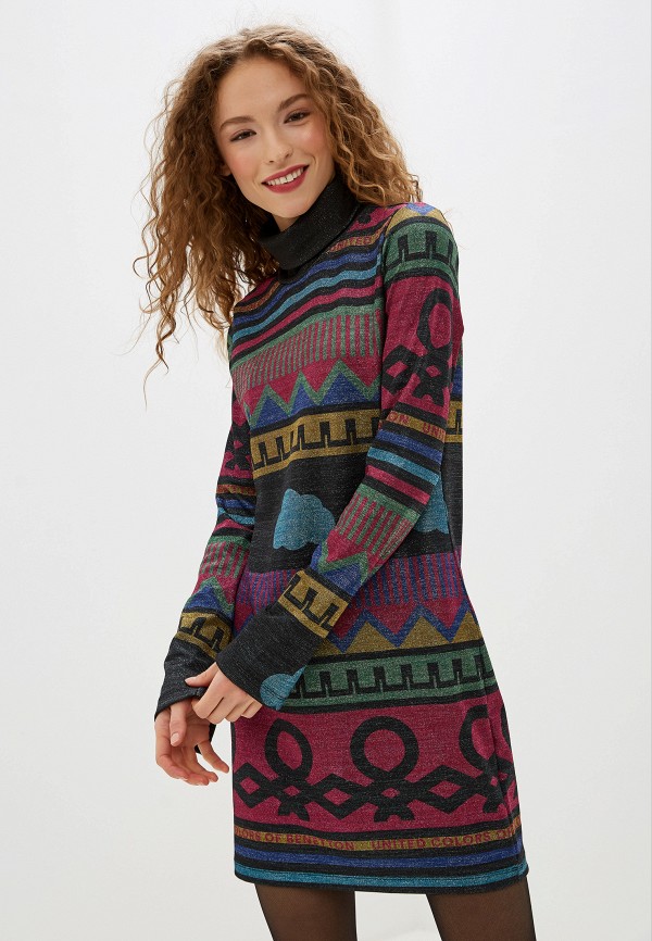 Платье United Colors of Benetton, Мультиколор, United Colors of Benetton UN012EWFVBQ3
Платье United Colors of Benetton, Мультиколор, United Colors of Benetton UN012EWFVBQ3
