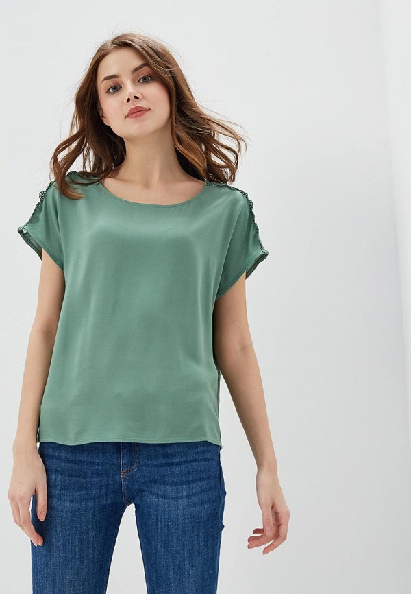 Блуза Vero Moda, Зеленый 
Блуза Vero Moda, Зеленый