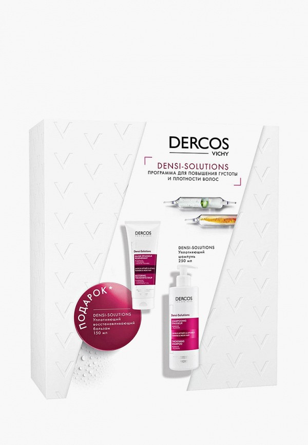 Набор для ухода за волосами Vichy, Прозрачный, DERCOS DENSI SOLUTIONS Уплотняющий шампунь, 250 мл + Уплотняющий бальзам, 200 мл
Набор для ухода за волосами Vichy, Прозрачный, DERCOS DENSI SOLUTIONS Уплотняющий шампунь, 250 мл + Уплотняющий бальзам, 200 мл