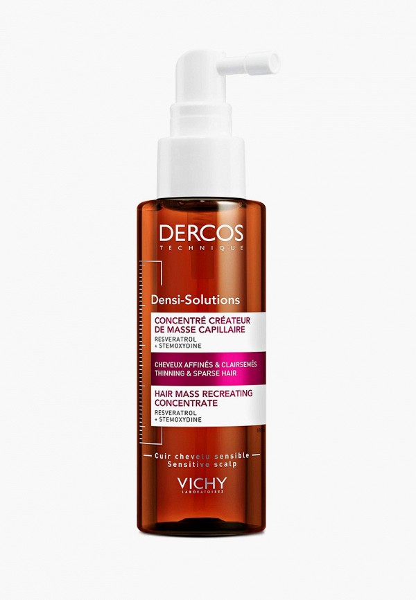 Сыворотка для волос Vichy, Прозрачный, Dercos densi-solutions для роста для истонченных и редеющих волос 100 мл
Сыворотка для волос Vichy, Прозрачный, Dercos densi-solutions для роста для истонченных и редеющих волос 100 мл
