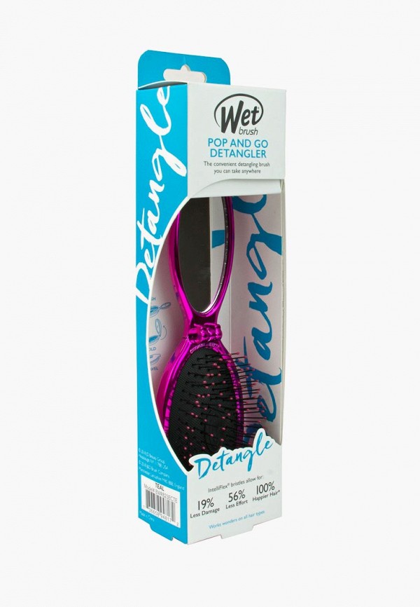 Расческа Wet Brush, Розовый, MINI POP FOLD PINK для спутанных волос раскладная (розовая)
Расческа Wet Brush, Розовый, MINI POP FOLD PINK для спутанных волос раскладная (розовая)