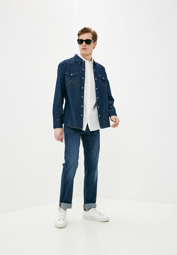 фото Рубашка джинсовая wrangler