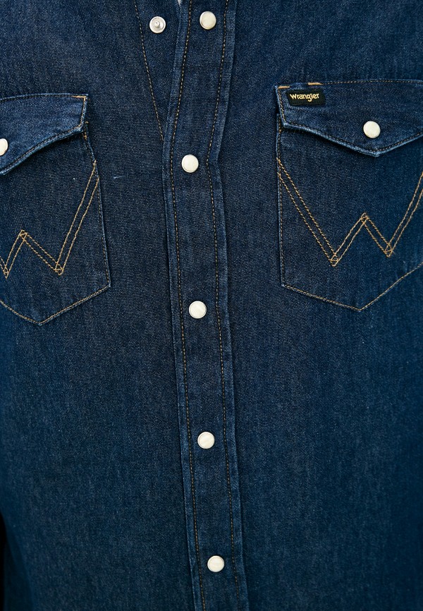 фото Рубашка джинсовая wrangler