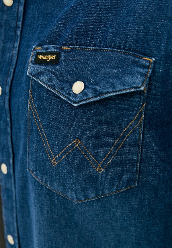 фото Рубашка джинсовая wrangler