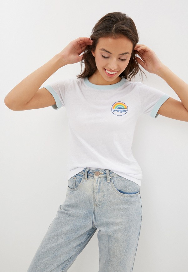 Футболка Wrangler, Белый 
Футболка Wrangler, Белый