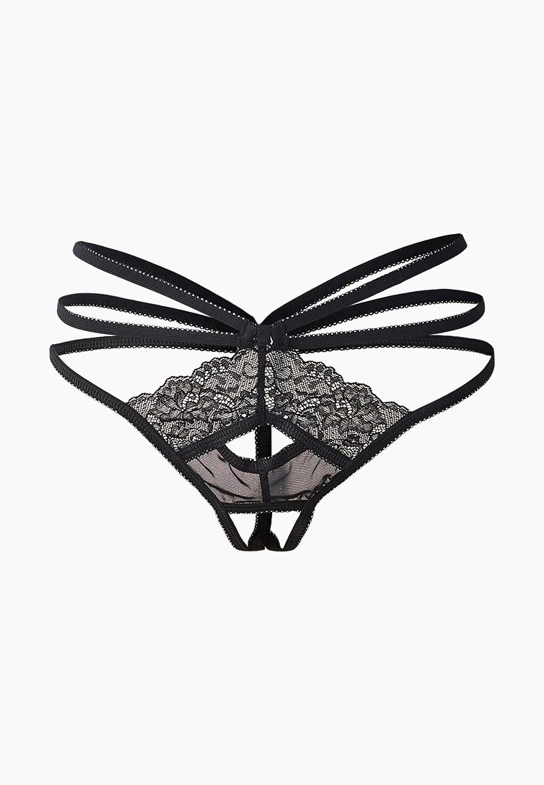 Трусики с доступом Erolanta Dora, черные, 42-44 УТ-00004436XS/S - Erolanta - Трусики с доступом - Купить
