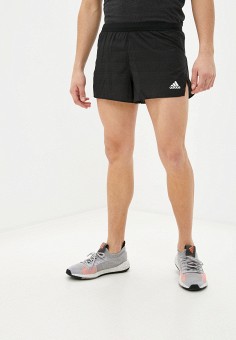 Шорты спортивные, adidas, цвет: черный. Артикул: AD002EMLLBE3. Одежда / Шорты