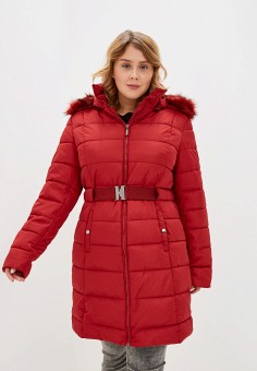 Куртка утепленная, Adrixx, цвет: красный. Артикул: AD021EWHDQO2. Одежда / Верхняя одежда / Adrixx