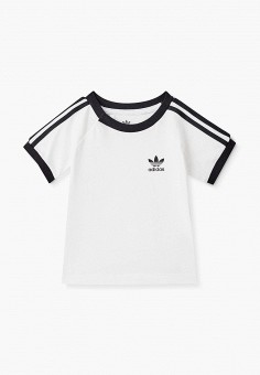 Футболка, adidas Originals, цвет: белый. Артикул: AD093EKLVTY6. Новорожденным / Одежда